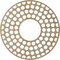 Ekena Millwork Fink Wood Fretwork Pierced Ceiling Medallion, Hickory, 34"OD x 12 3/8"ID x 3/8"T CMWP34X34X0375FFHI - alternate 2